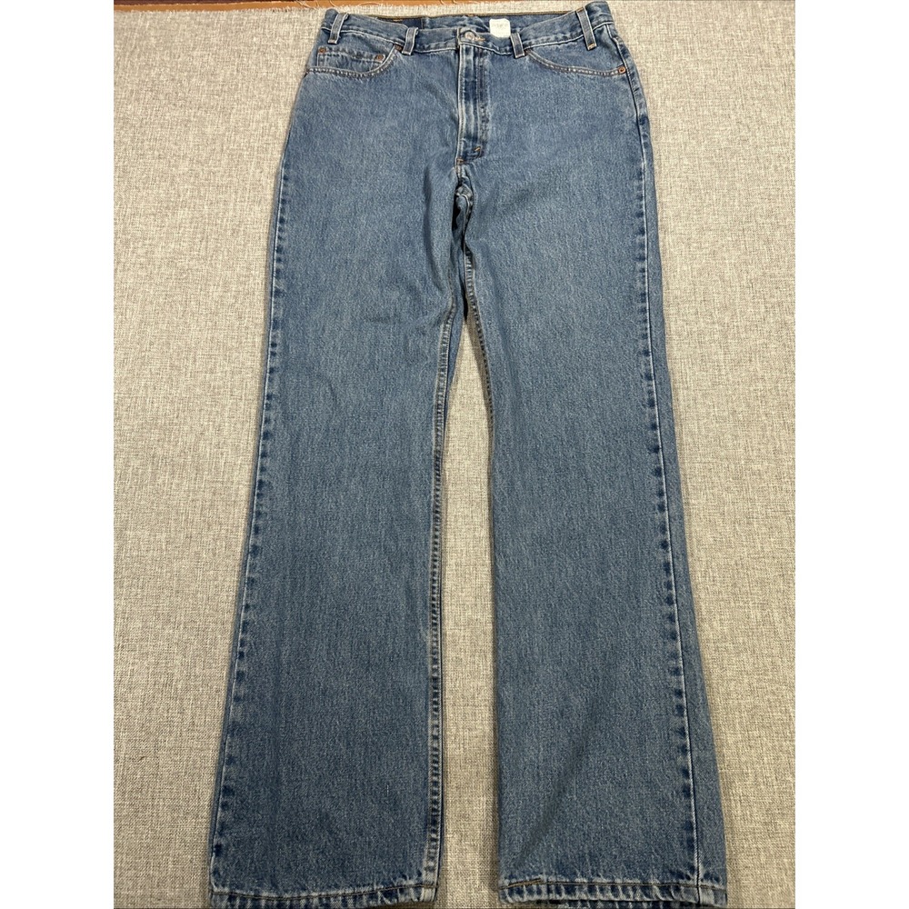 Vintage Levis 517 Bootcut Jeans  36x34 (33x31) Made In USA 2000s Y2K